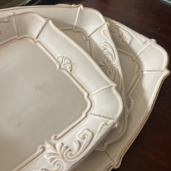 Set of 3 Roscher stoneware plates! - Picture 3 of 3